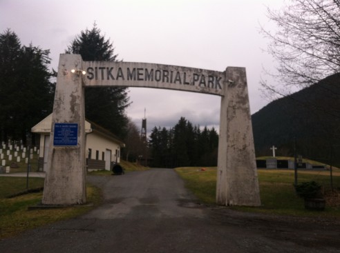 Sitka Cemetery Sign Restoration